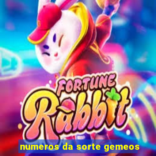 numeros da sorte gemeos